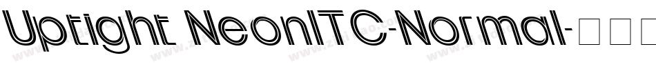 Uptight NeonITC-Normal字体转换